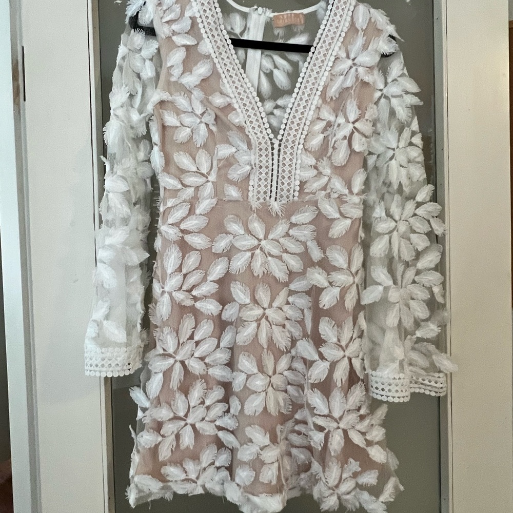 Feminine lace dress